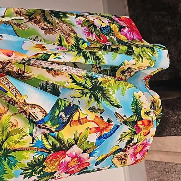 Adorable Hawaiian print dress by Rampage like new - Picture 6 of 11